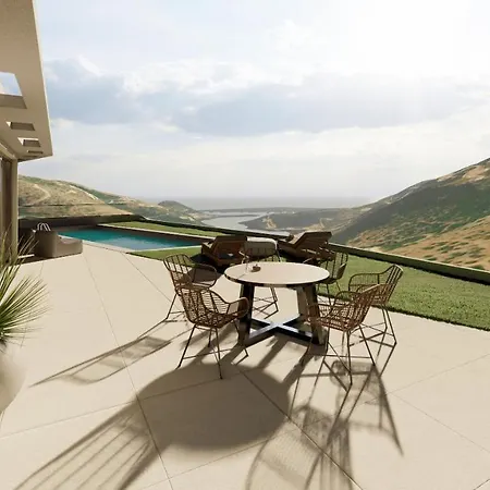 Villa Luxury Theros I With Private Pool